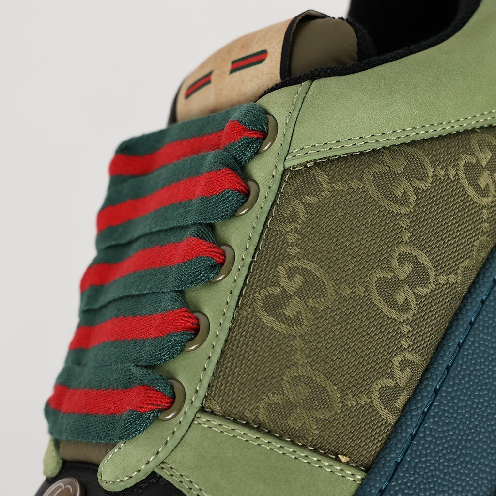 Gucci Screener Thick-Sole Sneakers
