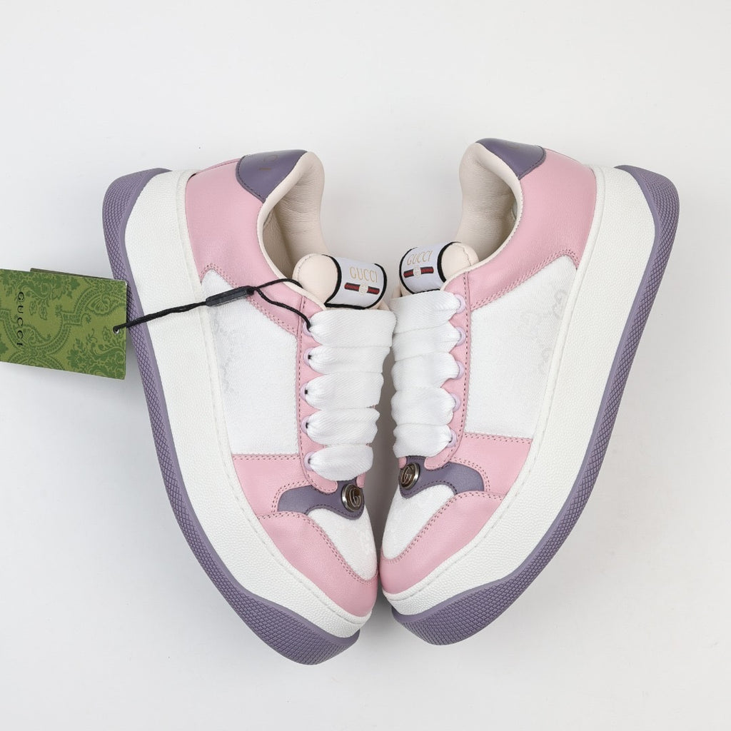 Gucci Screener Thick-Sole Sneakers