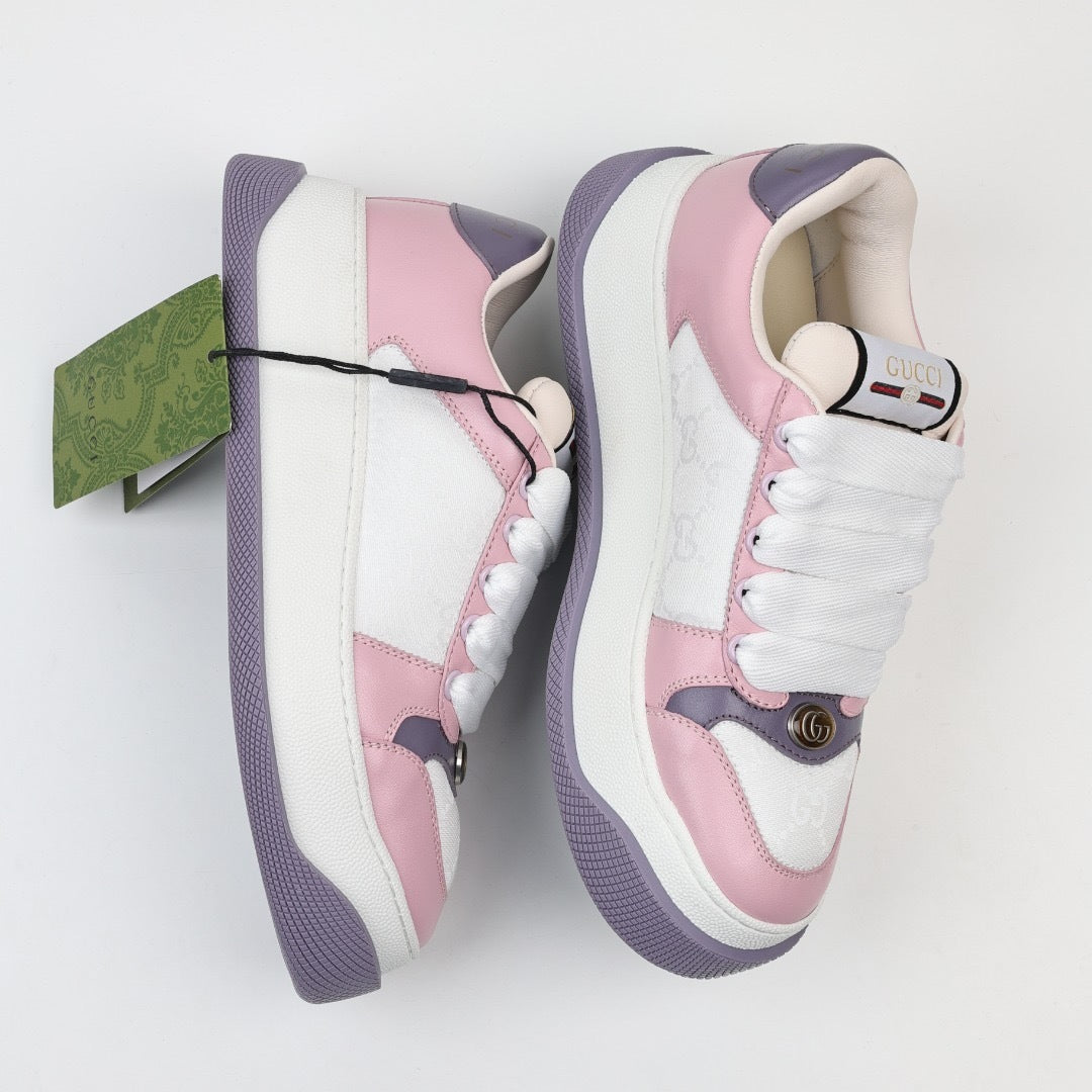 Gucci Screener Thick-Sole Sneakers
