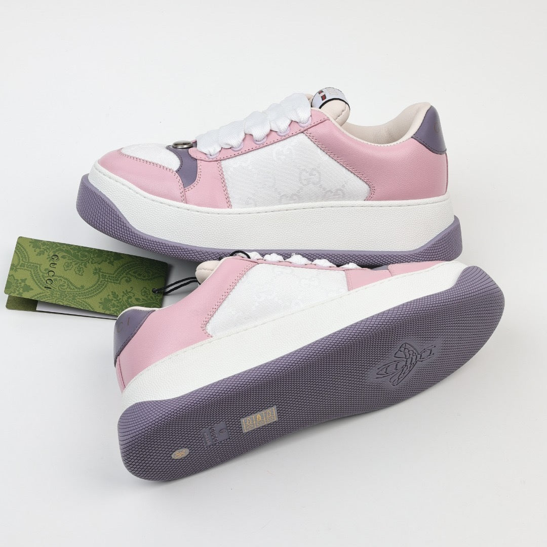 Gucci Screener Thick-Sole Sneakers