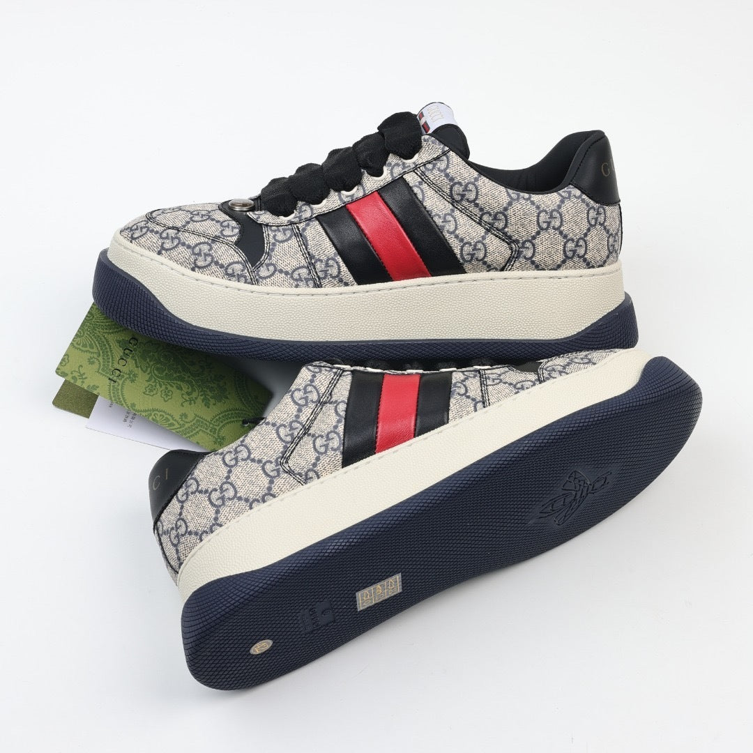 Gucci Screener Thick-Sole Sneakers