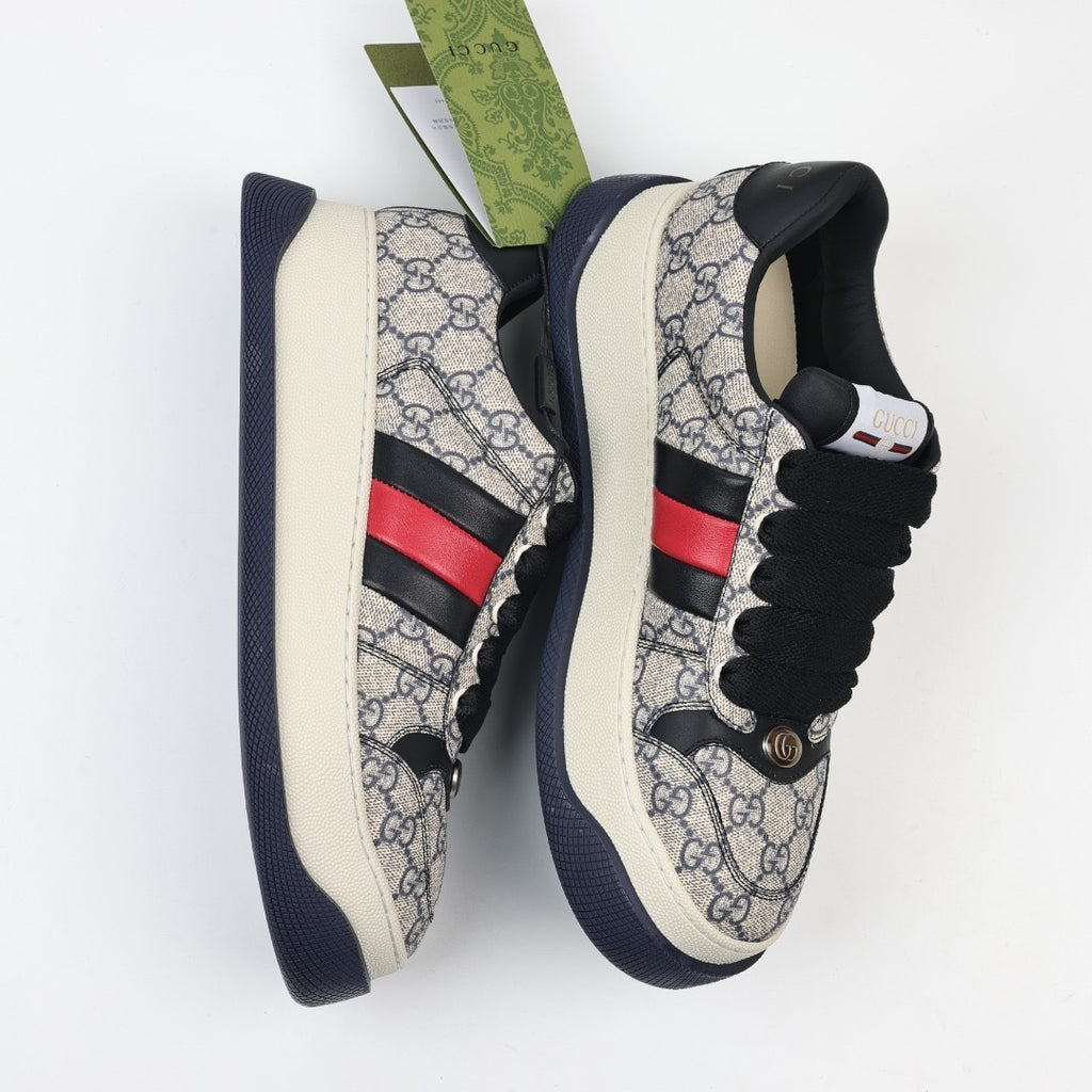 Gucci Screener Thick-Sole Sneakers