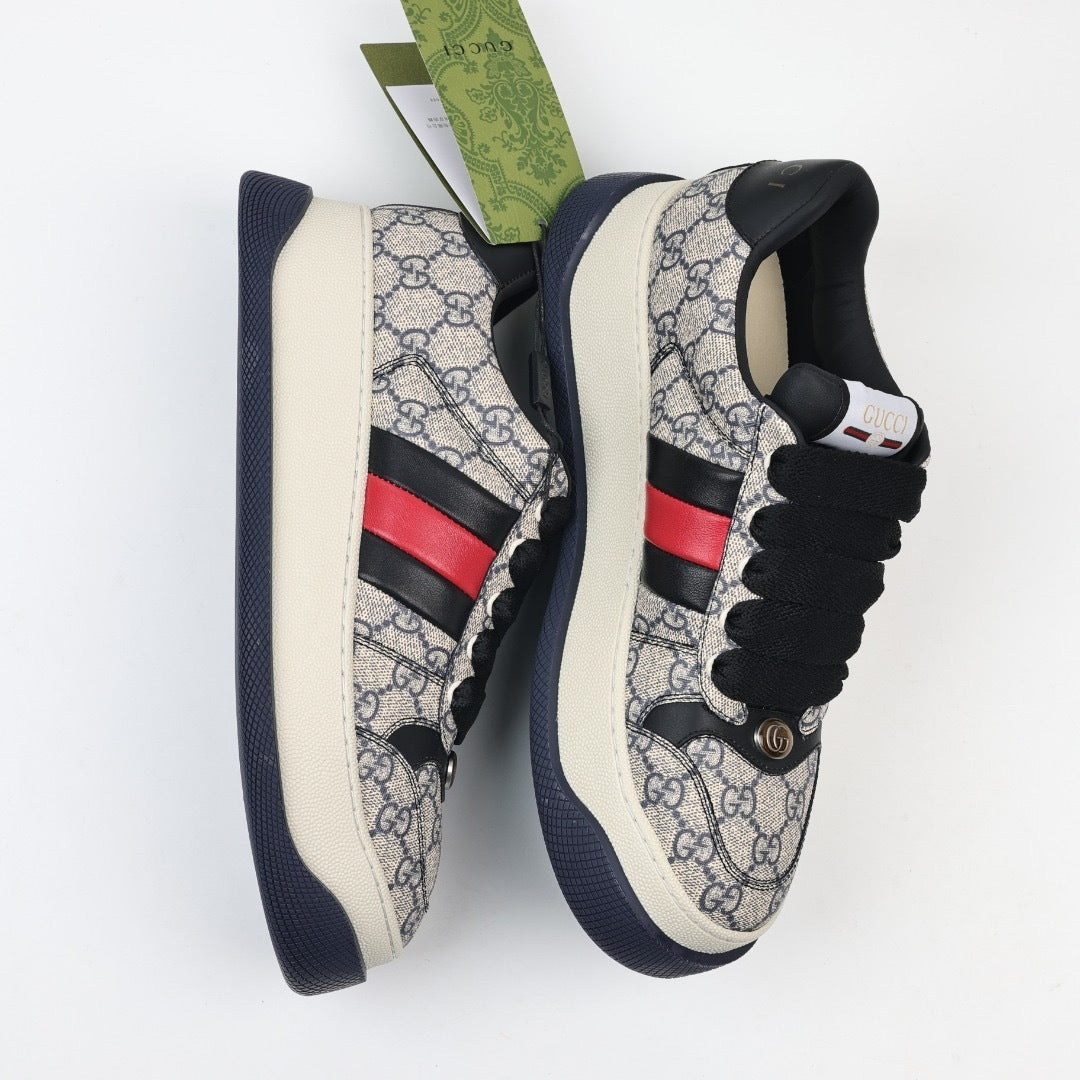 Gucci Screener Thick-Sole Sneakers