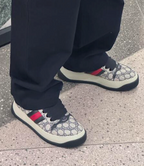 Gucci Screener Thick-Sole Sneakers