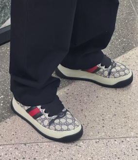 Gucci Screener Thick-Sole Sneakers