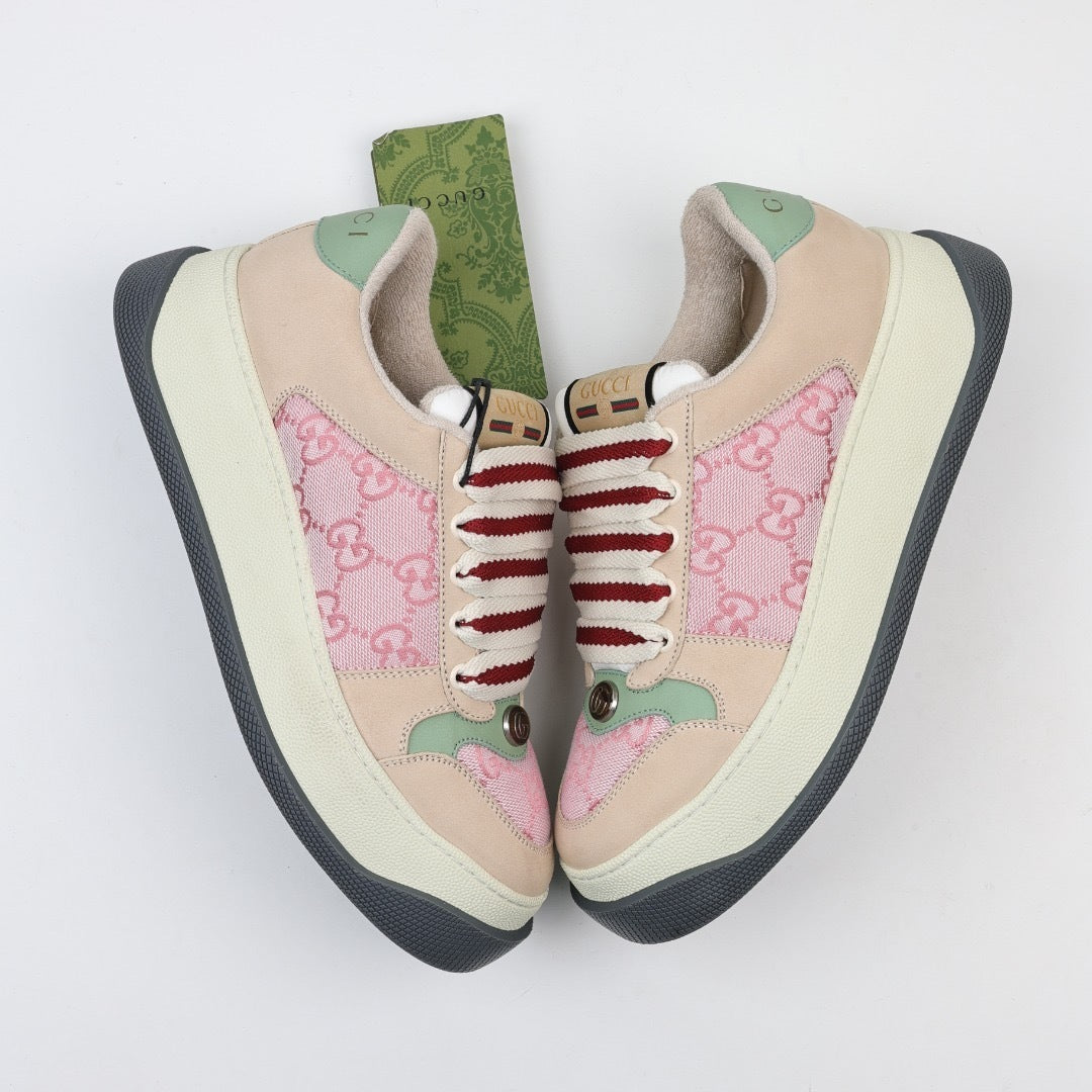 Gucci Screener Thick-Sole Sneakers