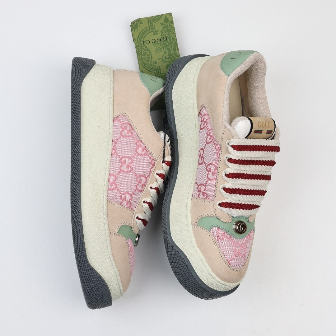 Gucci Screener Thick-Sole Sneakers