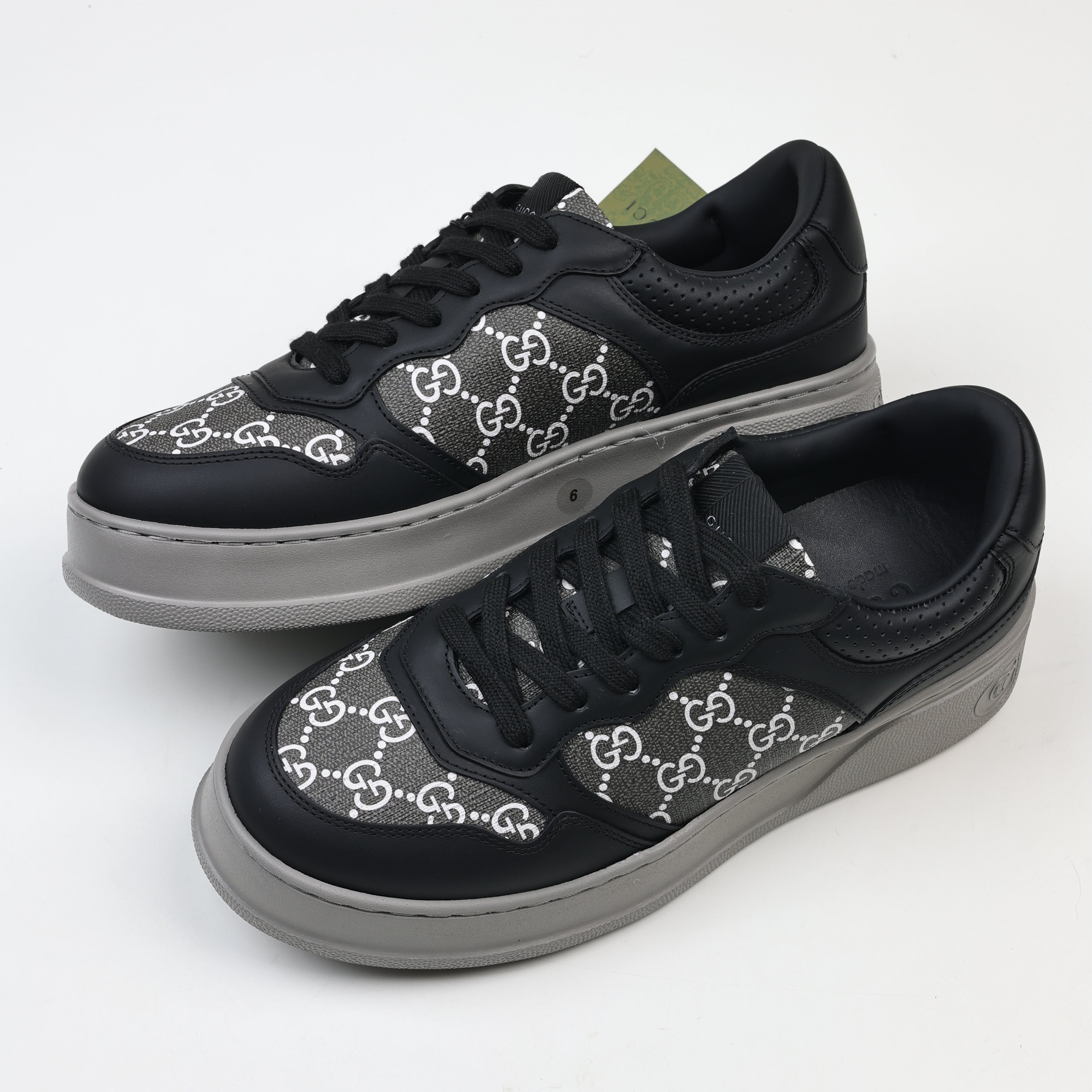 Gucci Chunky GG Leather Sneakers