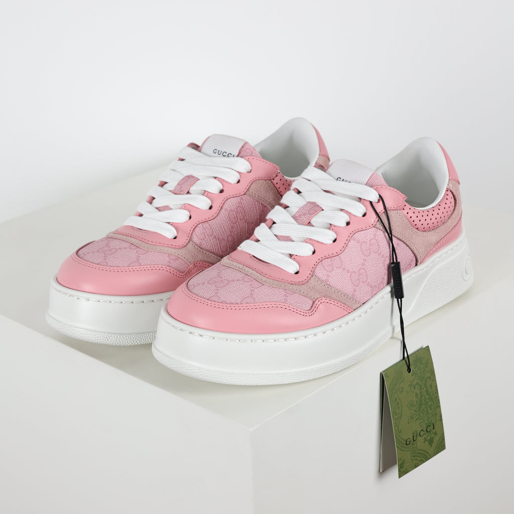 Gucci Chunky GG Leather Sneakers
