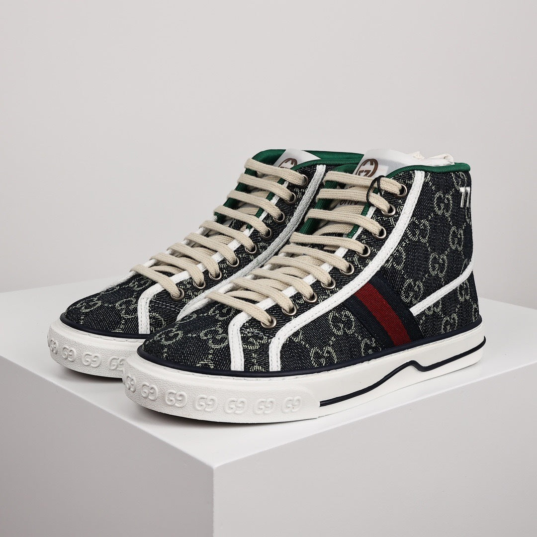 Gucci Tennis 1977 High-Top Sneakers