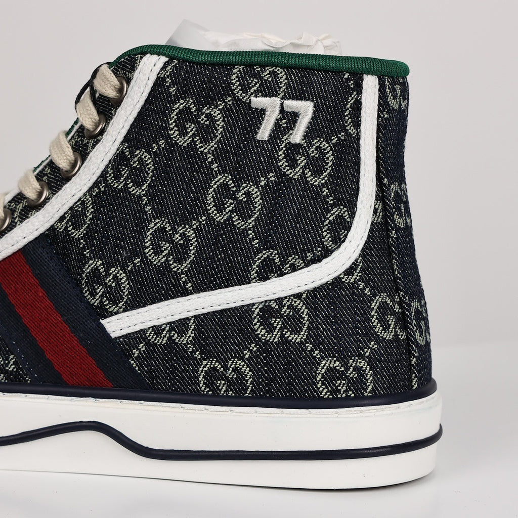 Gucci Tennis 1977 High-Top Sneakers