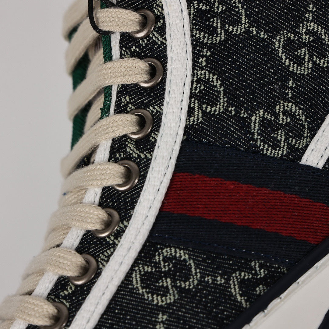 Gucci Tennis 1977 High-Top Sneakers