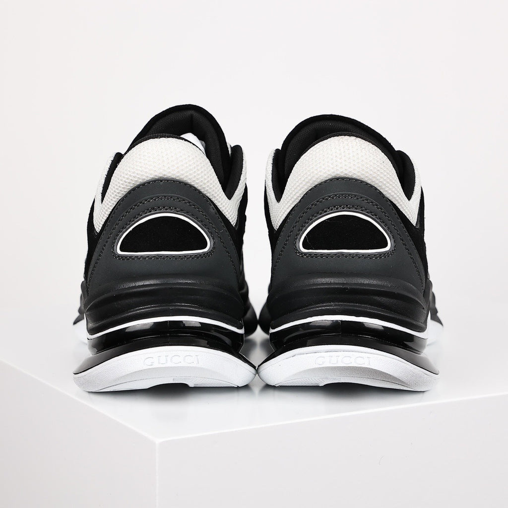 Gucci Run GG Suede and Mesh Sneakers
