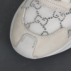 Gucci Run GG Suede and Mesh Sneakers