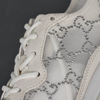 Gucci Run GG Suede and Mesh Sneakers