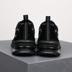 Gucci Run GG Suede and Mesh Sneakers