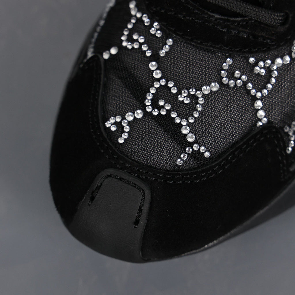 Gucci Run GG Suede and Mesh Sneakers