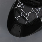 Gucci Run GG Suede and Mesh Sneakers