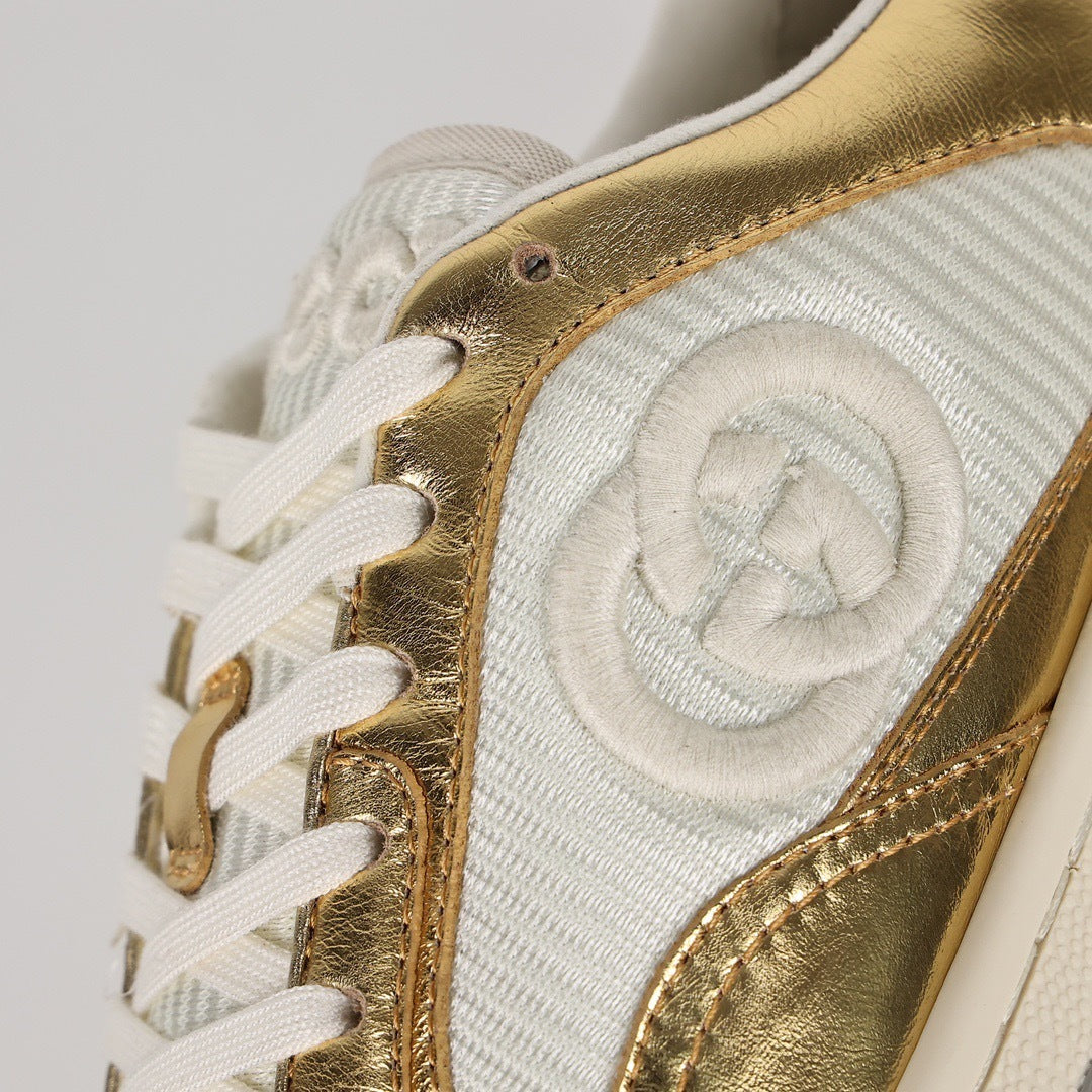Gucci MAC80 Leather Low-Top Sneakers