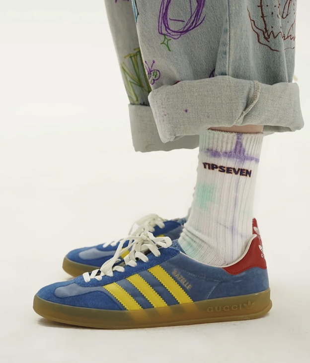 Adidas x Gucci Gazelle Sneakers