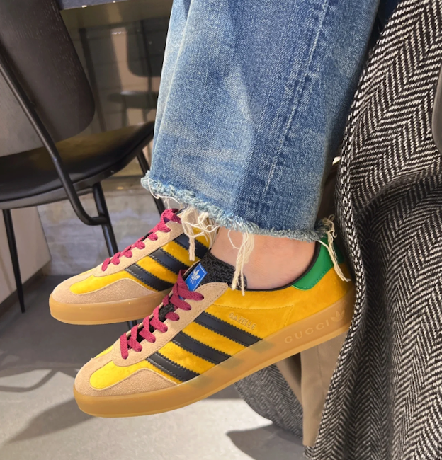 Adidas x Gucci Gazelle Sneakers