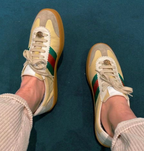 Gucci G74 Web Sneakers