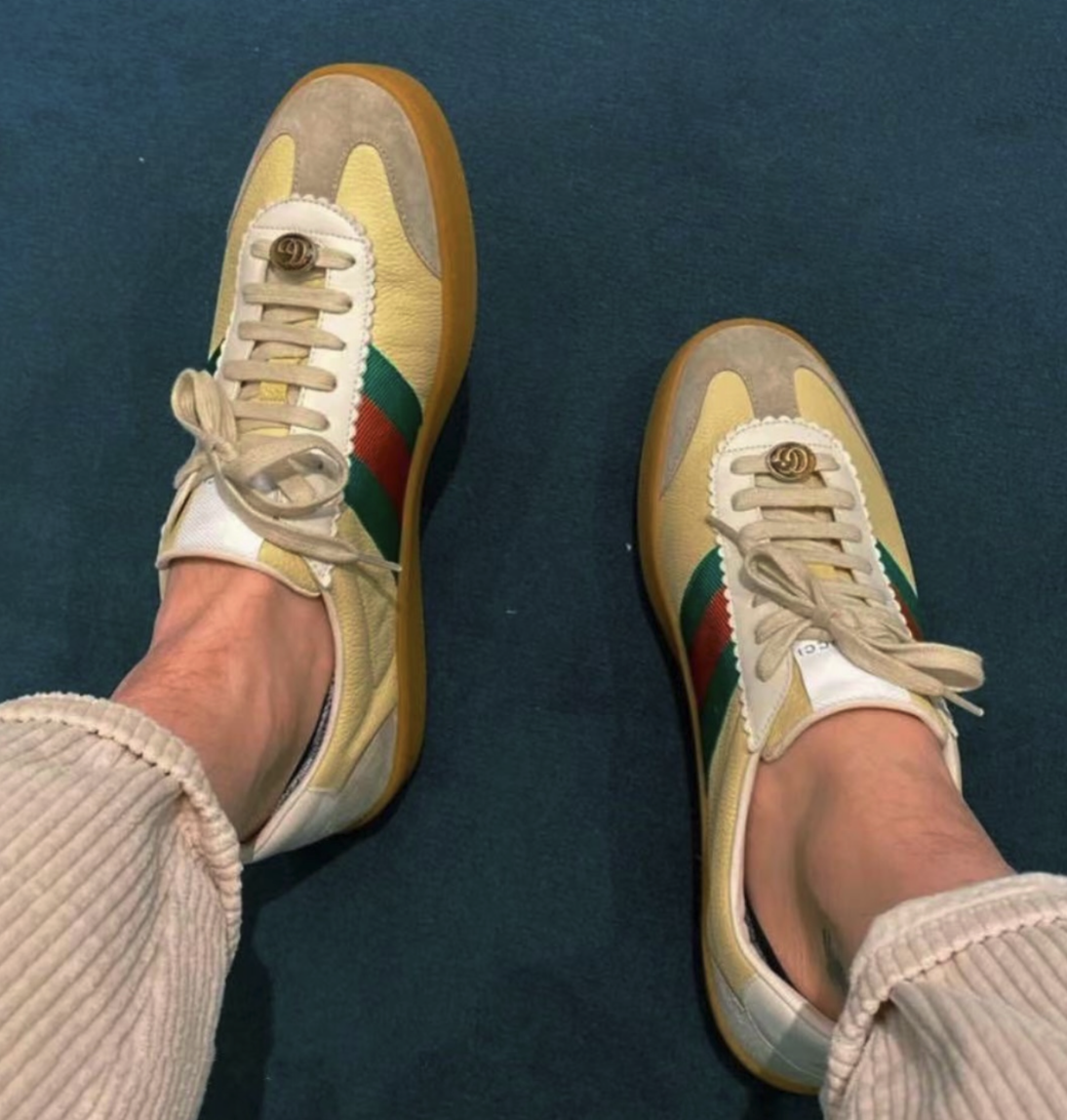 Gucci G74 Web Sneakers