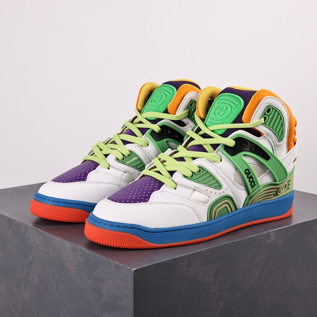 Gucci Basket High-Top Sneakers