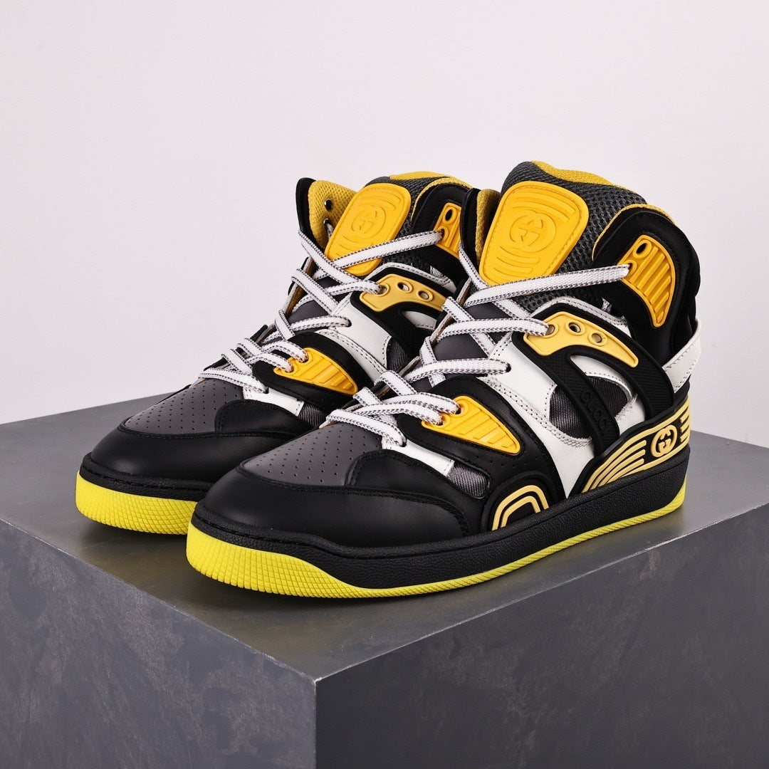 Gucci Basket High-Top Sneakers