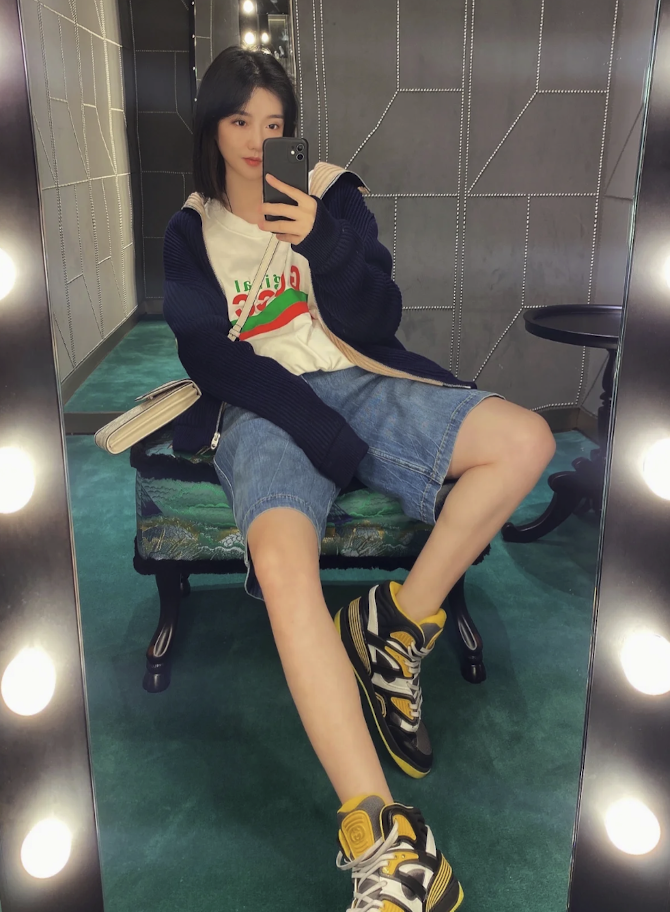 Gucci Basket High-Top Sneakers