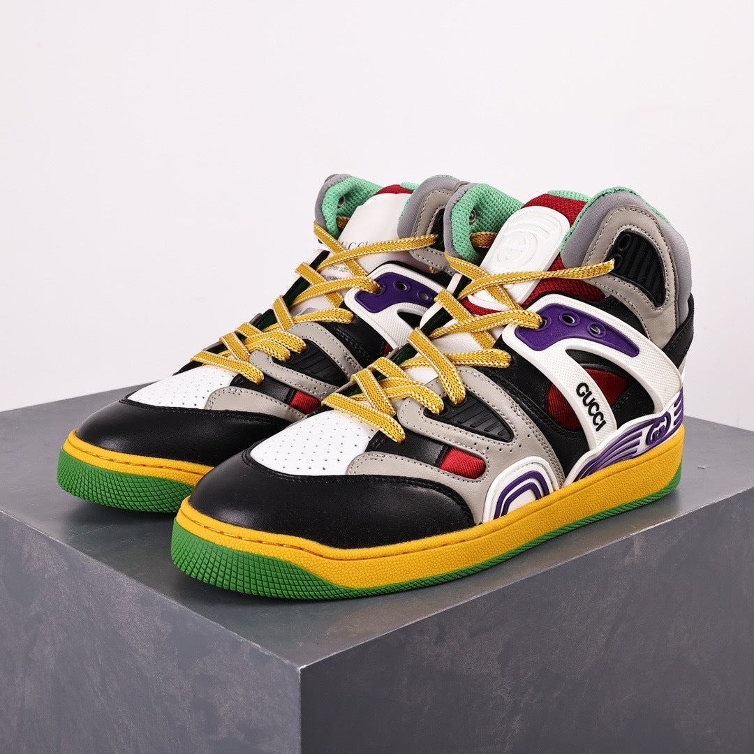 Gucci Basket High-Top Sneakers