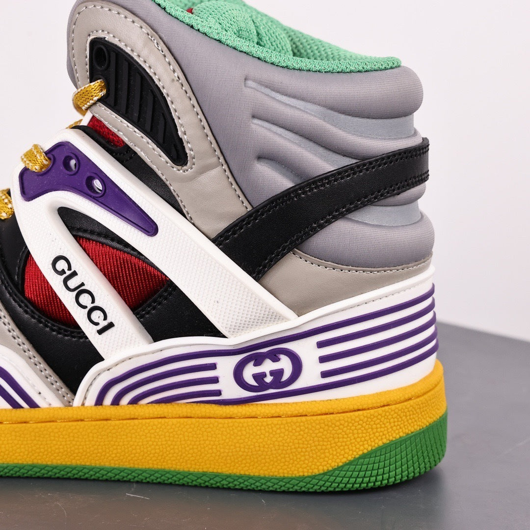 Gucci Basket High-Top Sneakers