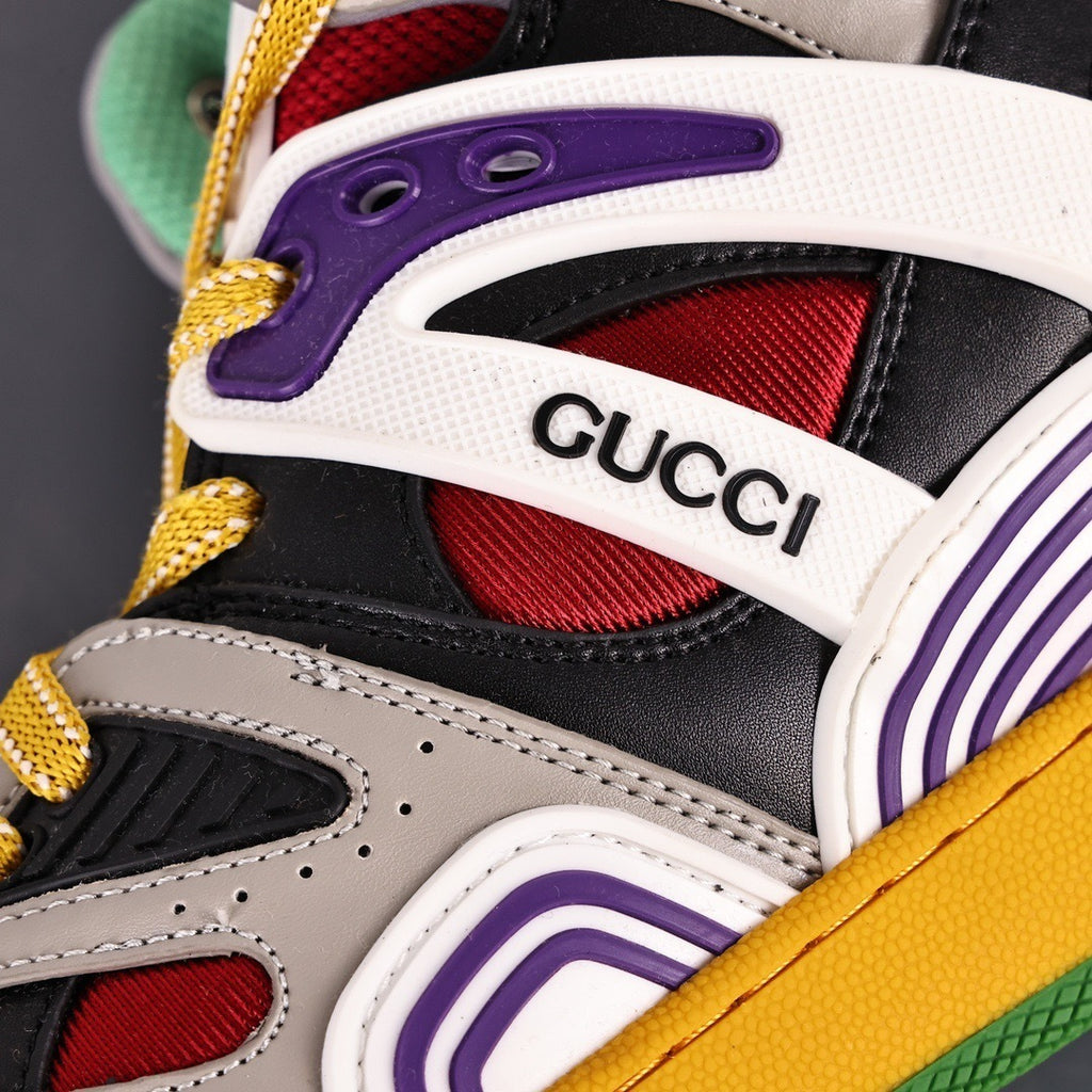 Gucci Basket High-Top Sneakers