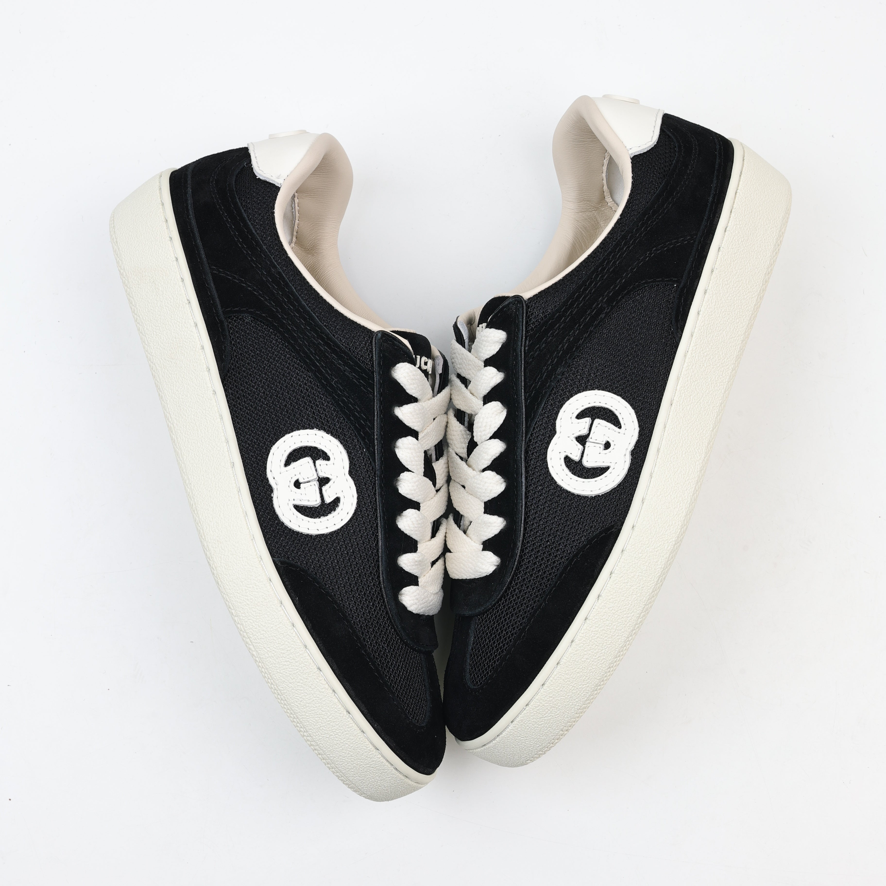 Gucci G75 Suede Sneakers