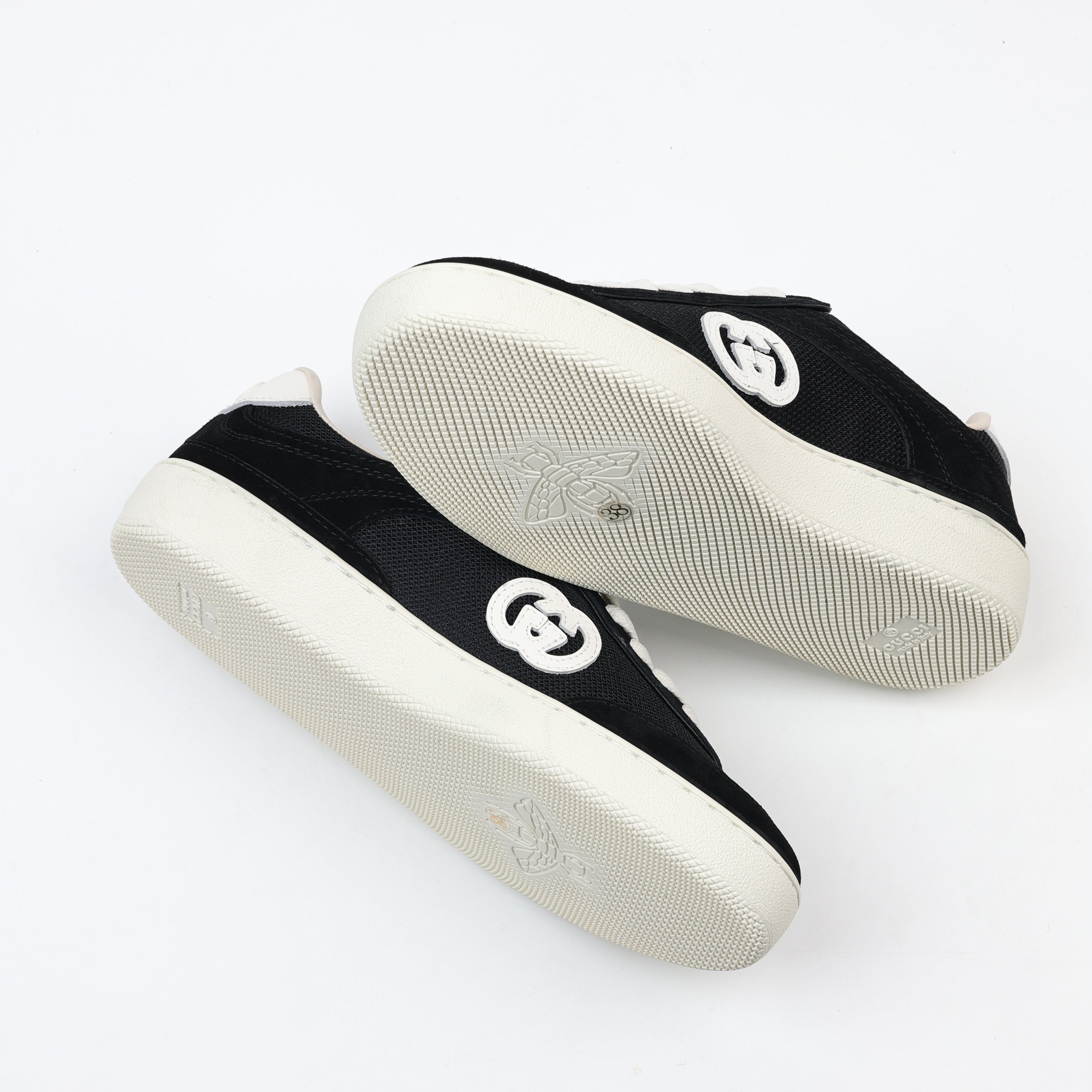 Gucci G75 Suede Sneakers