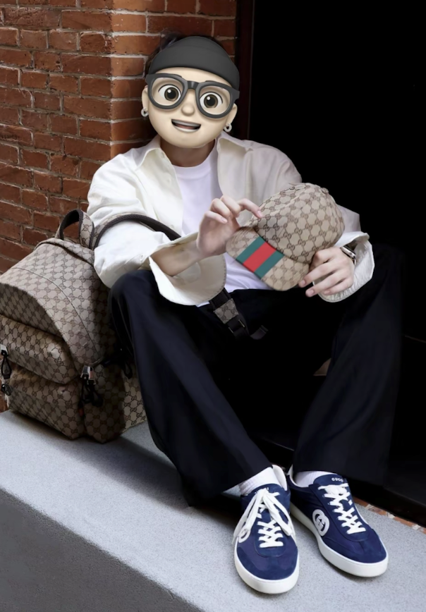 Gucci G75 Suede Sneakers