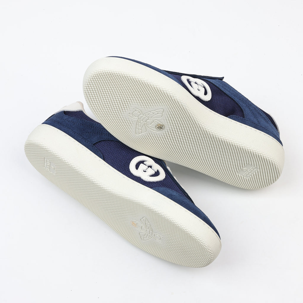 Gucci G75 Suede Sneakers