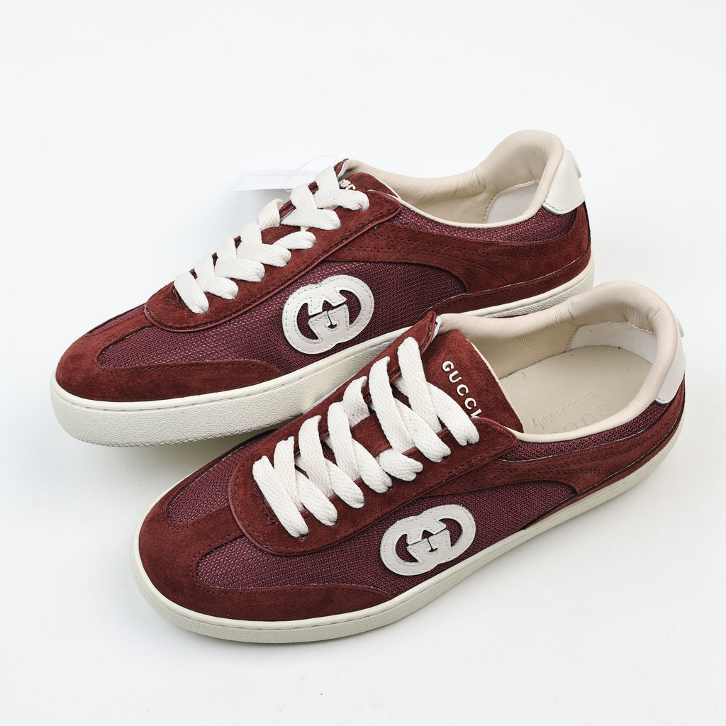 Gucci G75 Suede Sneakers