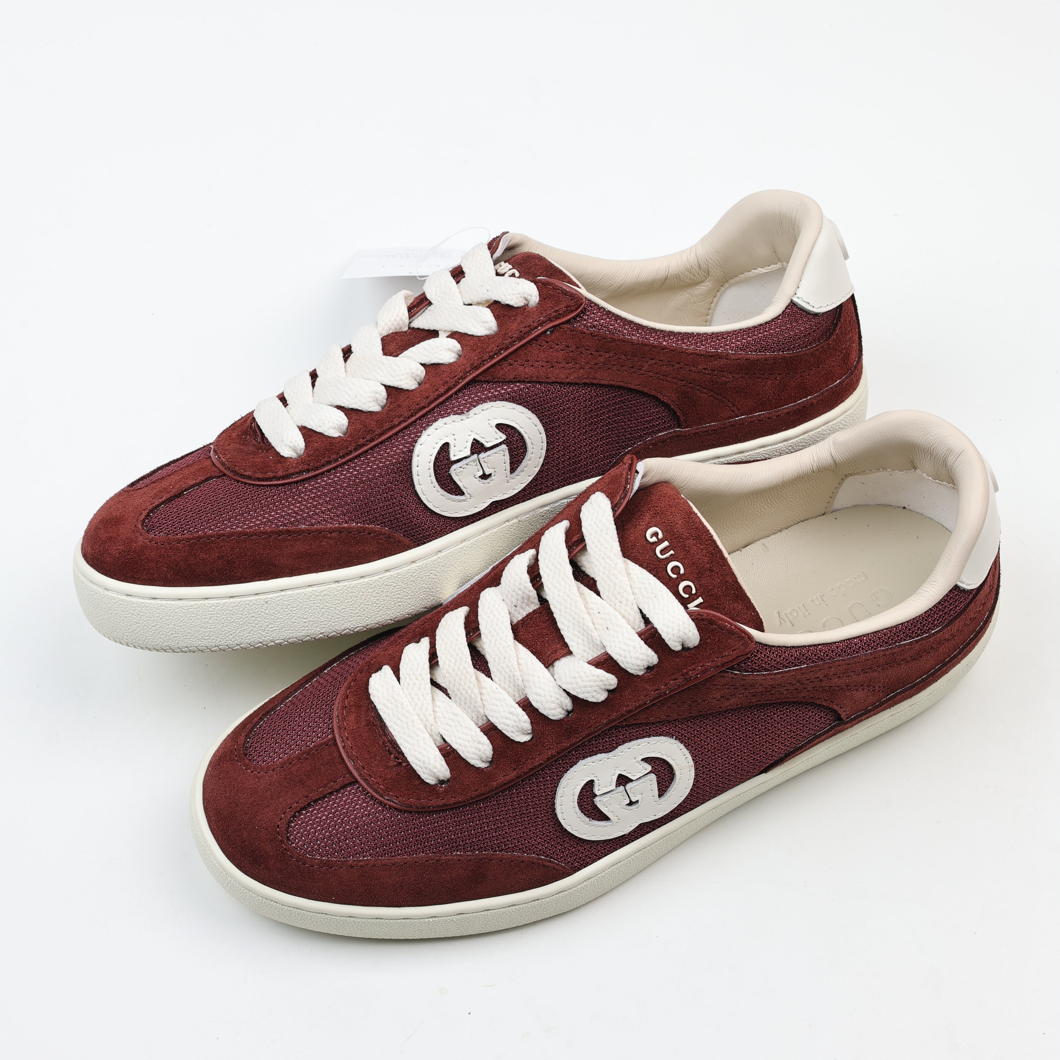 Gucci G75 Suede Sneakers