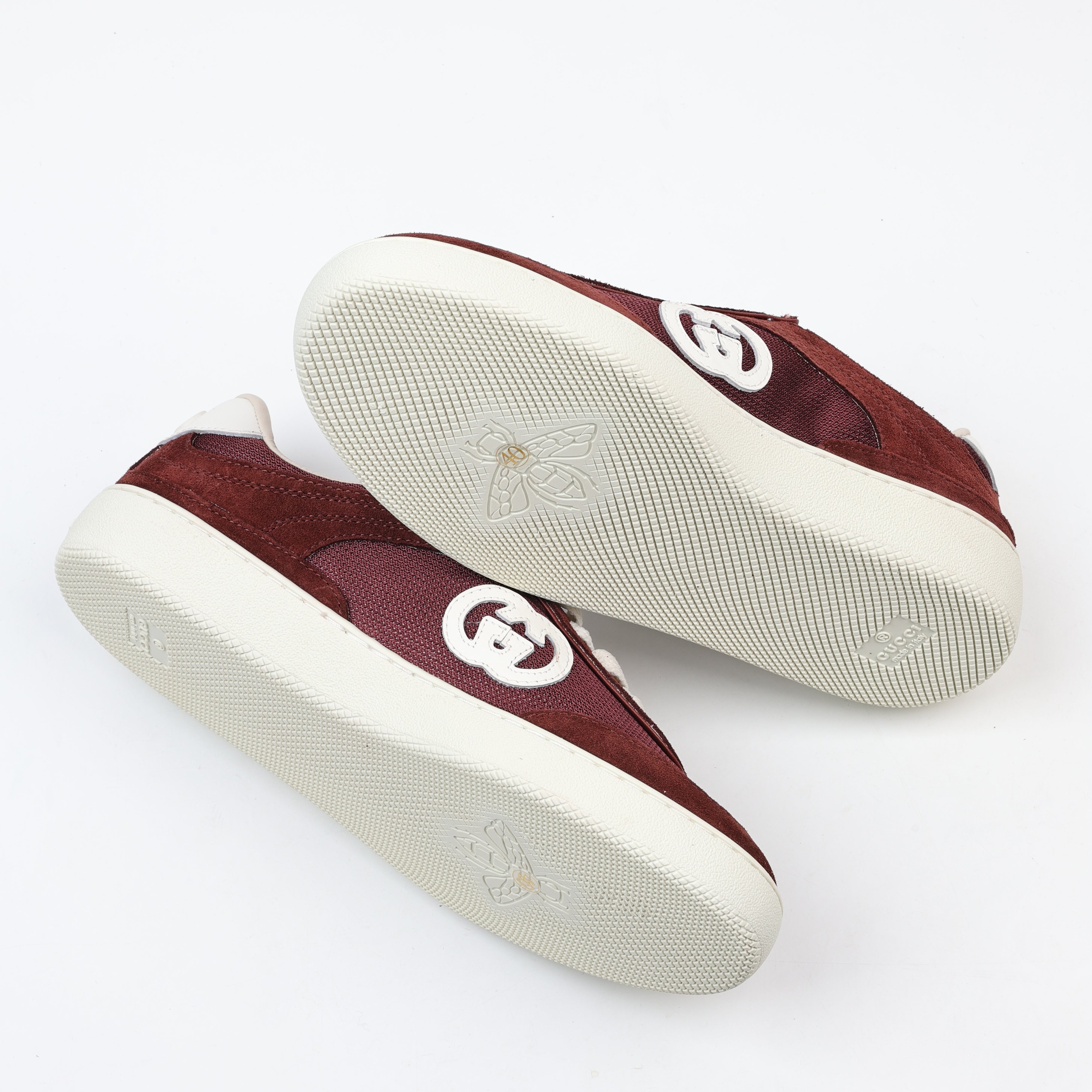 Gucci G75 Suede Sneakers