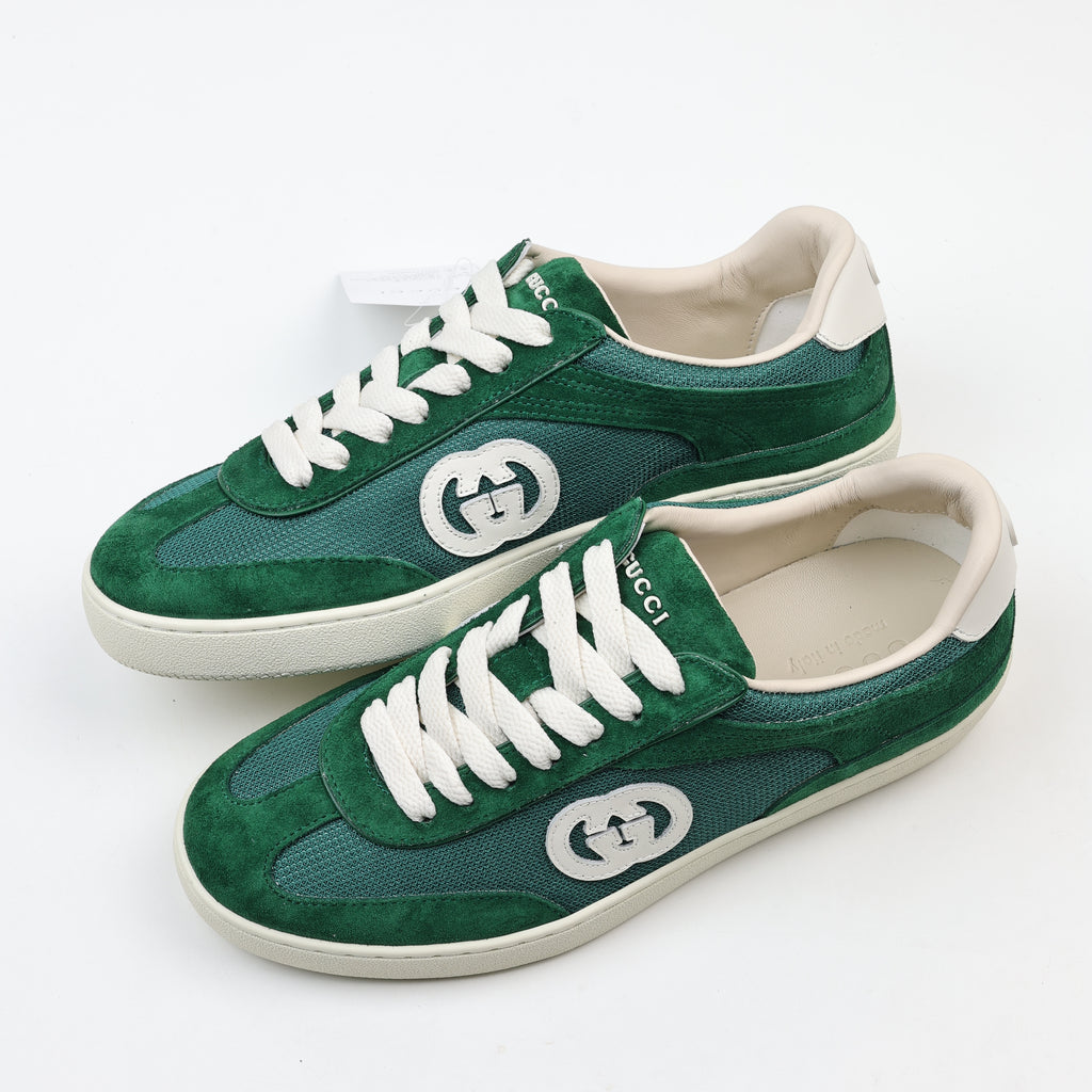 Gucci G75 Suede Sneakers