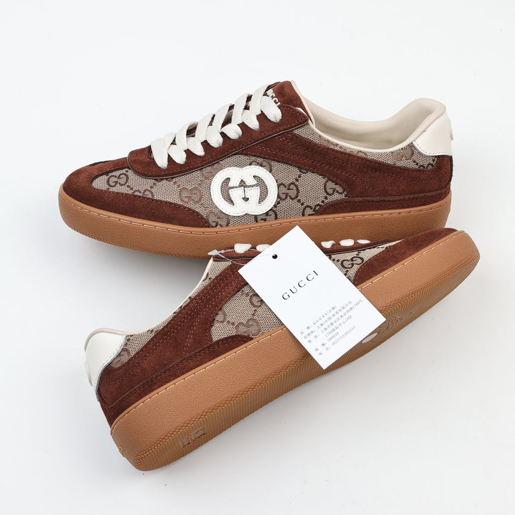 Gucci G75 Suede Sneakers