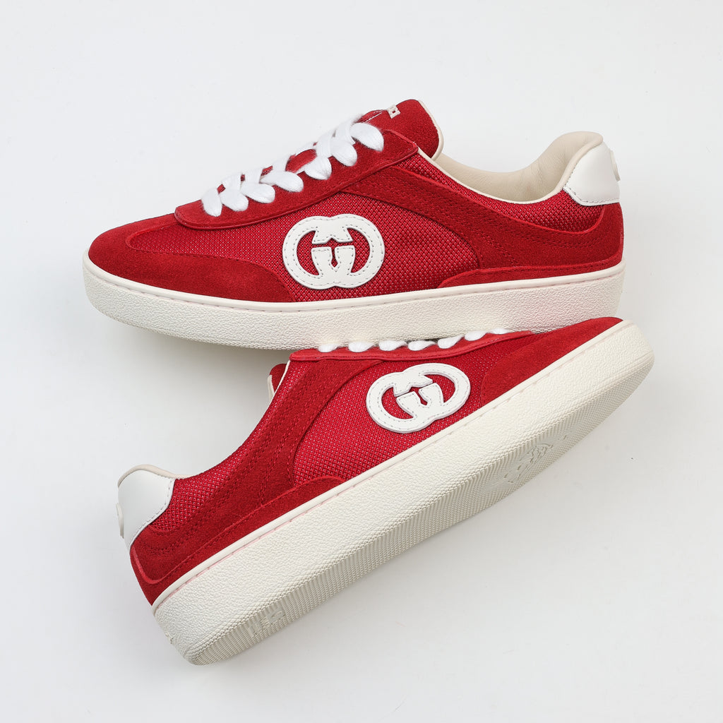 Gucci G75 Suede Sneakers