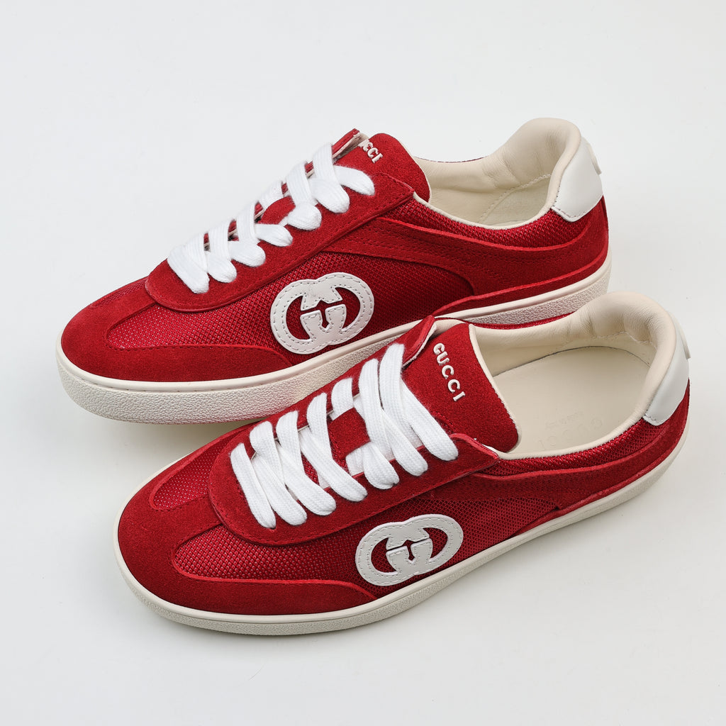 Gucci G75 Suede Sneakers