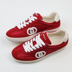 Gucci G75 Suede Sneakers