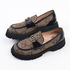 Gucci Novo GG Jacquard Chunky Loafers