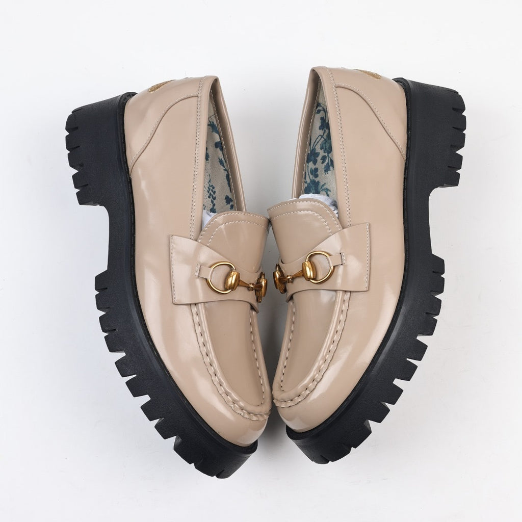 Gucci Novo GG Jacquard Chunky Loafers