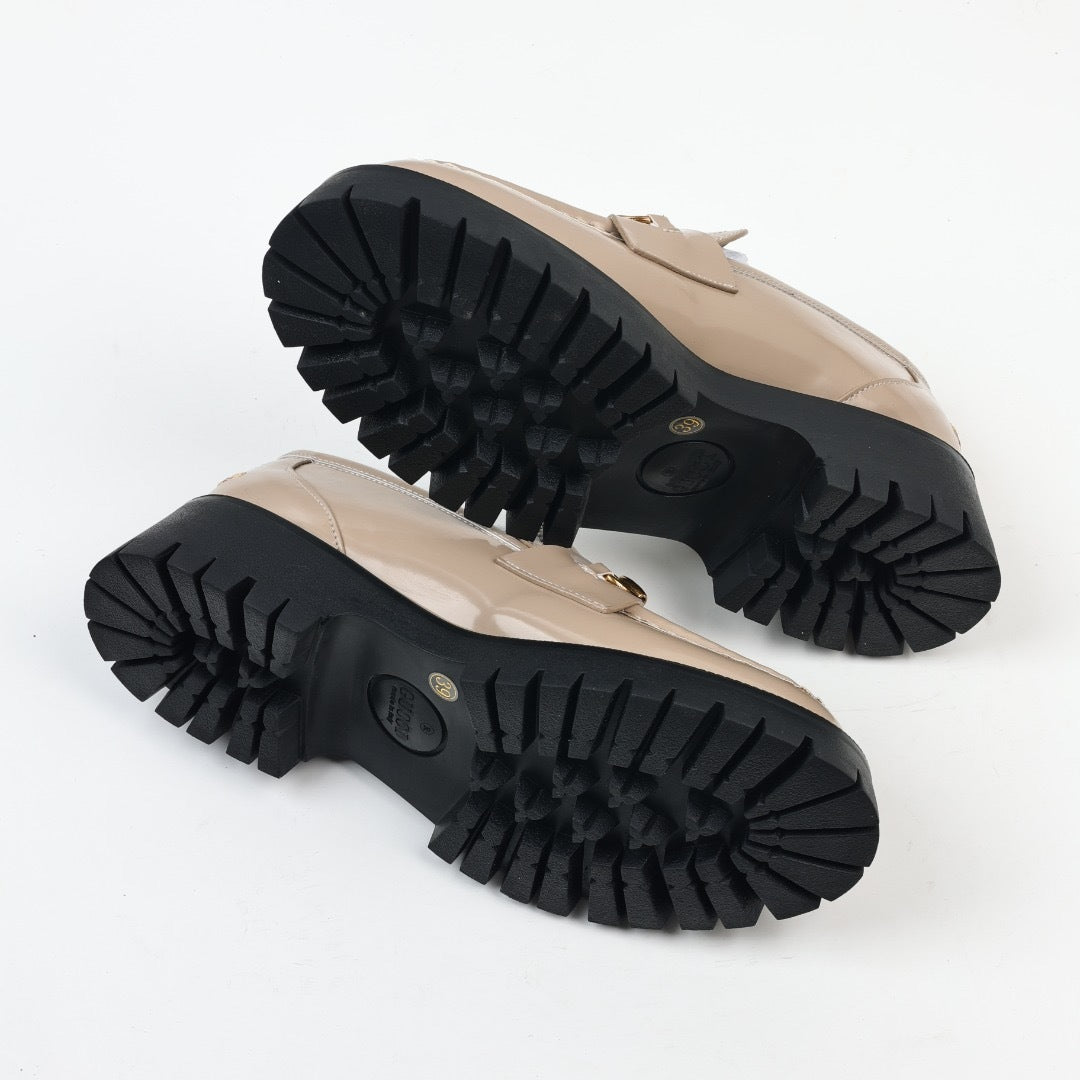Gucci Novo GG Jacquard Chunky Loafers