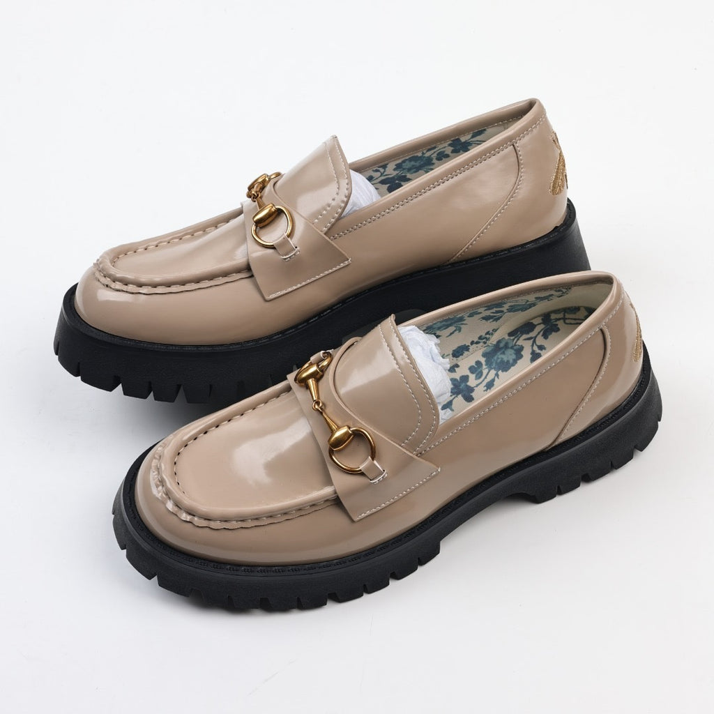 Gucci Novo GG Jacquard Chunky Loafers
