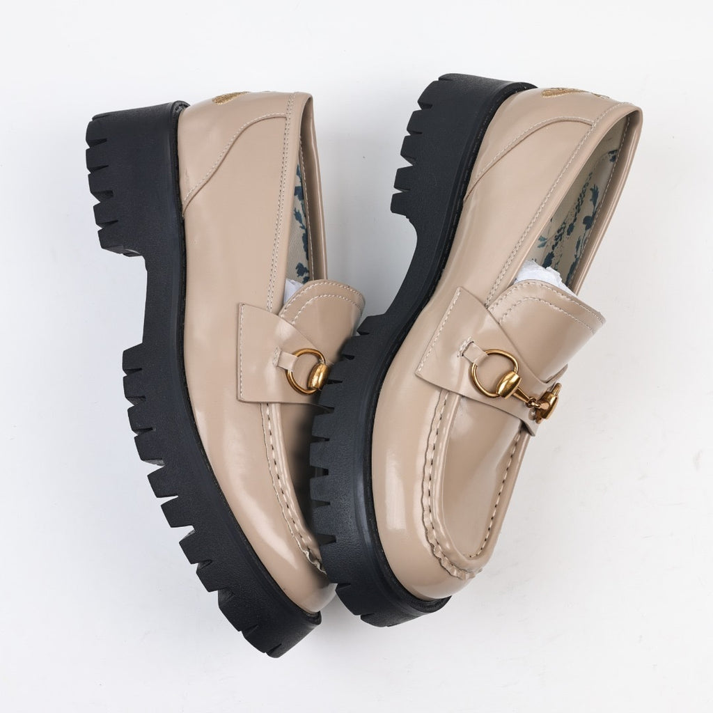 Gucci Novo GG Jacquard Chunky Loafers